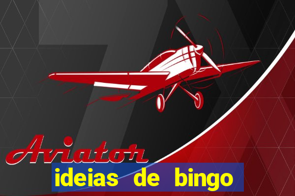 ideias de bingo para o natal